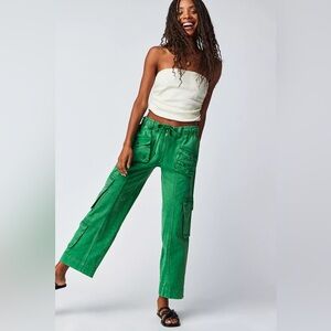 We The Free Tahiti Cargo Pants XL Amazon Green